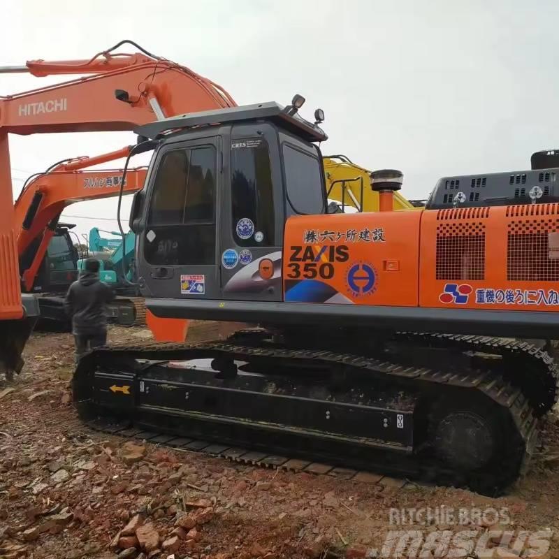 Hitachi ZX 350 Excavadoras sobre orugas