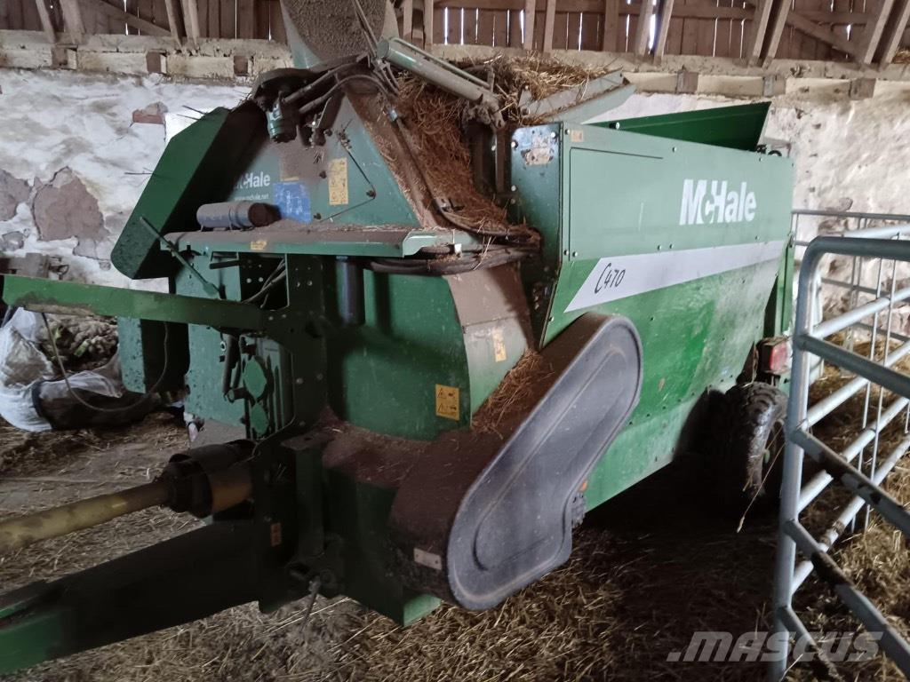 McHale C470 Desmenuzadoras, cortadoras y desenrolladoras de pacas