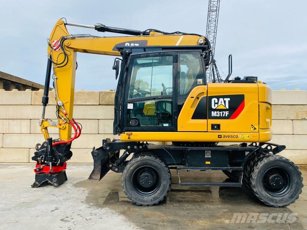 CAT m317f Excavadoras de ruedas