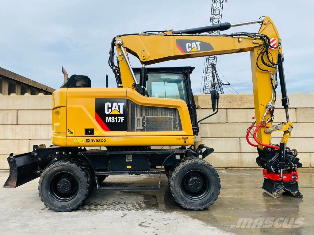 CAT m317f Excavadoras de ruedas