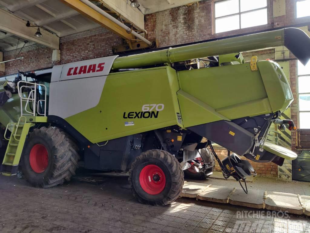 CLAAS Lexion 670 Cosechadoras combinadas