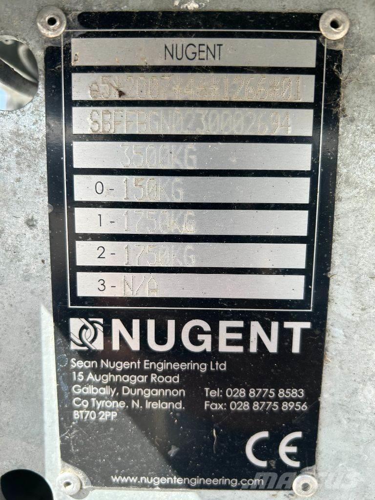 Nugent F4923H Remolques de cama baja