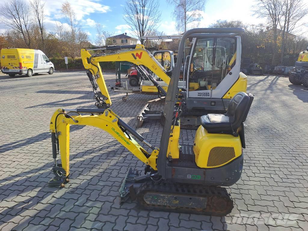 Wacker Neuson 803 Excavadoras sobre orugas