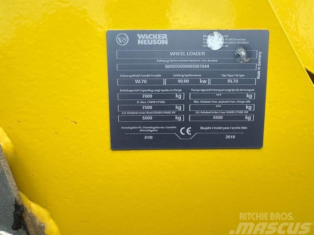 Wacker Neuson WL70 Cargadoras sobre ruedas