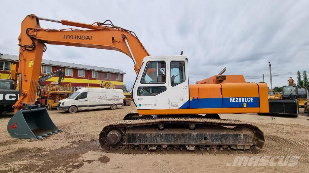 Hyundai Halla HE280LC Excavadoras sobre orugas