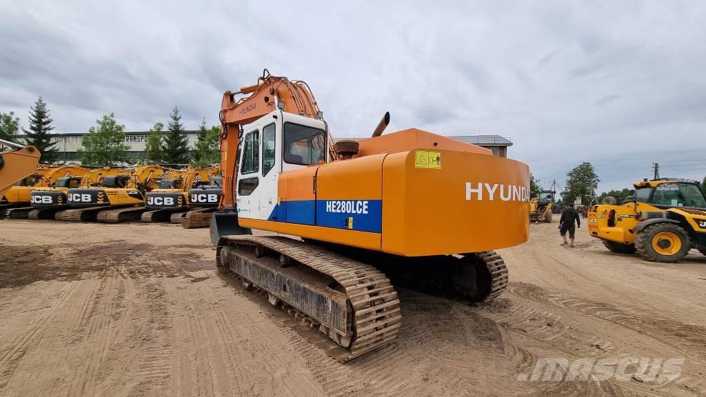 Hyundai Halla HE280LC Excavadoras sobre orugas