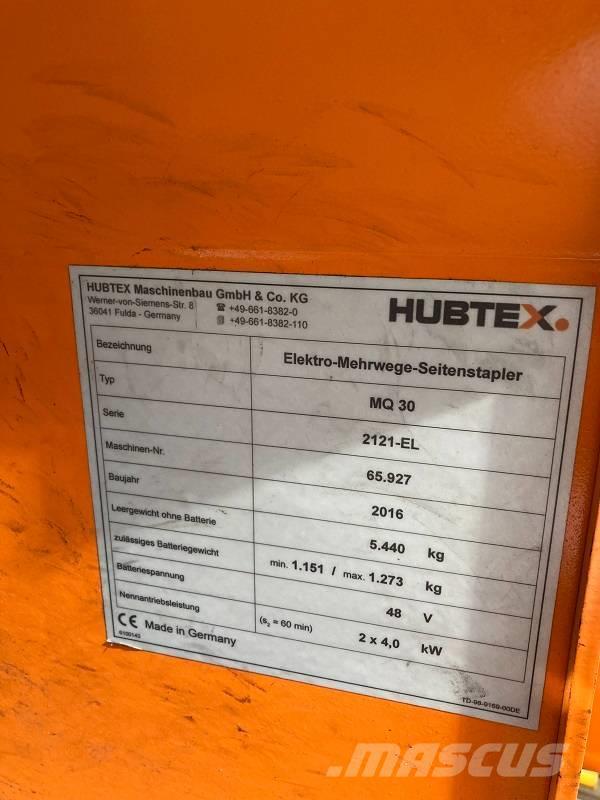 Hubtex MQ 30 Carretillas de carga lateral