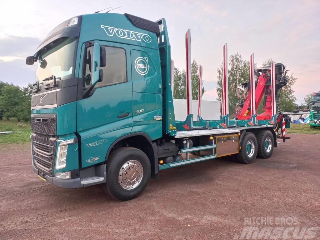 Volvo FH500 Transportes de madera