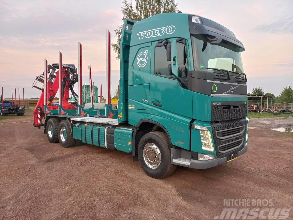 Volvo FH500 Transportes de madera