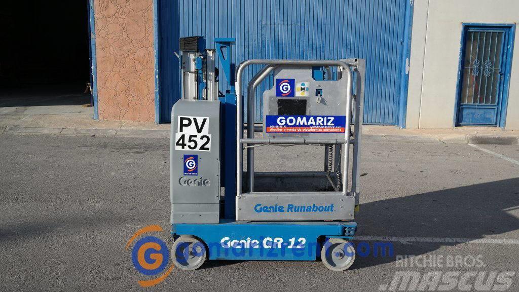 Genie GR 12 Plataformas con jaula de elevación