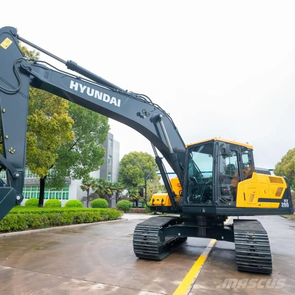 Hyundai HX200 Excavadoras sobre orugas