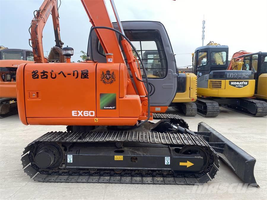 Hitachi EX60 Excavadoras sobre orugas