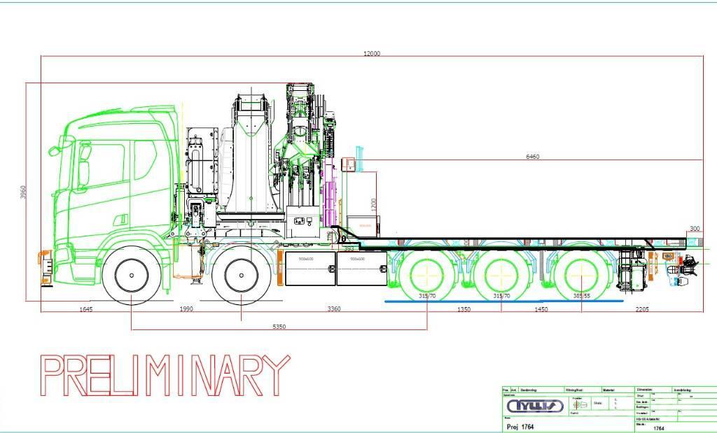 Scania R 560 Camiones grúa