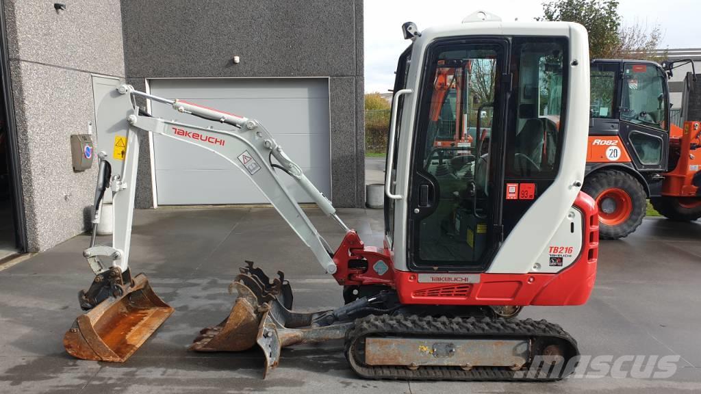 Takeuchi TB 216 Miniexcavadoras