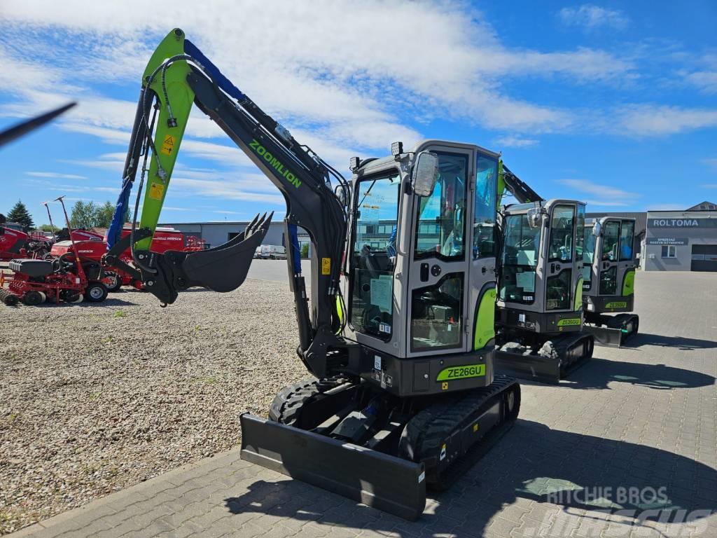 Zoomlion ZE26GU Miniexcavadoras