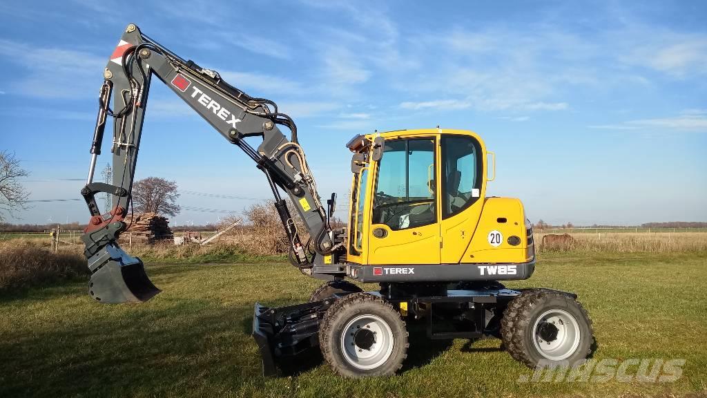 Terex TW85 Excavadoras de ruedas