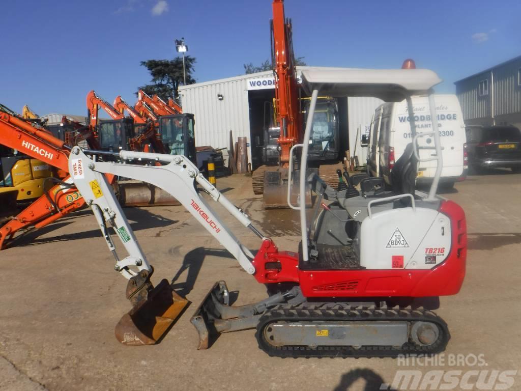 Takeuchi TB 216 Miniexcavadoras