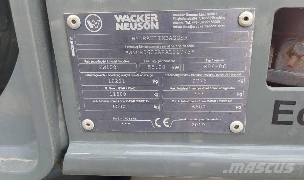 Wacker Neuson EW100 Excavadoras de ruedas