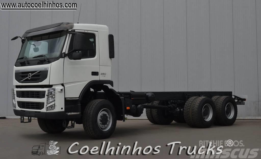 Volvo FM380  6x6 Camiones con chasís y cabina