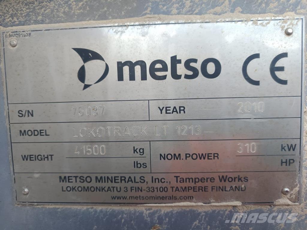 Metso 1213 Trituradoras móviles