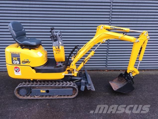 Komatsu PC 9 Miniexcavadoras