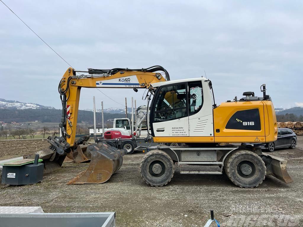 Liebherr A 916 Excavadoras de ruedas