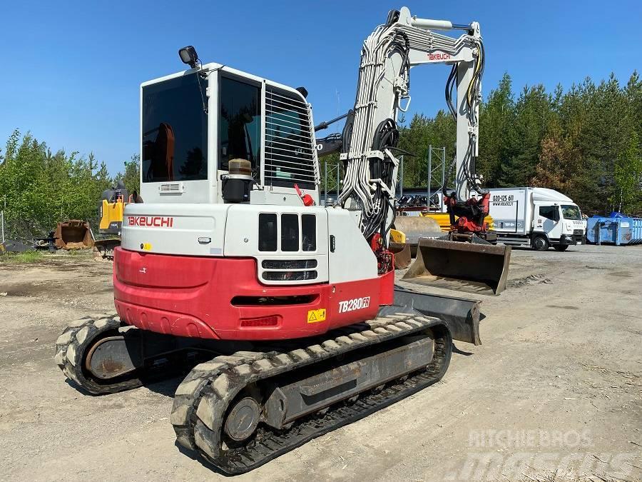 Takeuchi TB280FR Excavadoras 7t - 12t