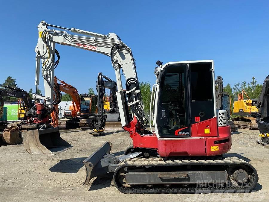 Takeuchi TB280FR Excavadoras 7t - 12t