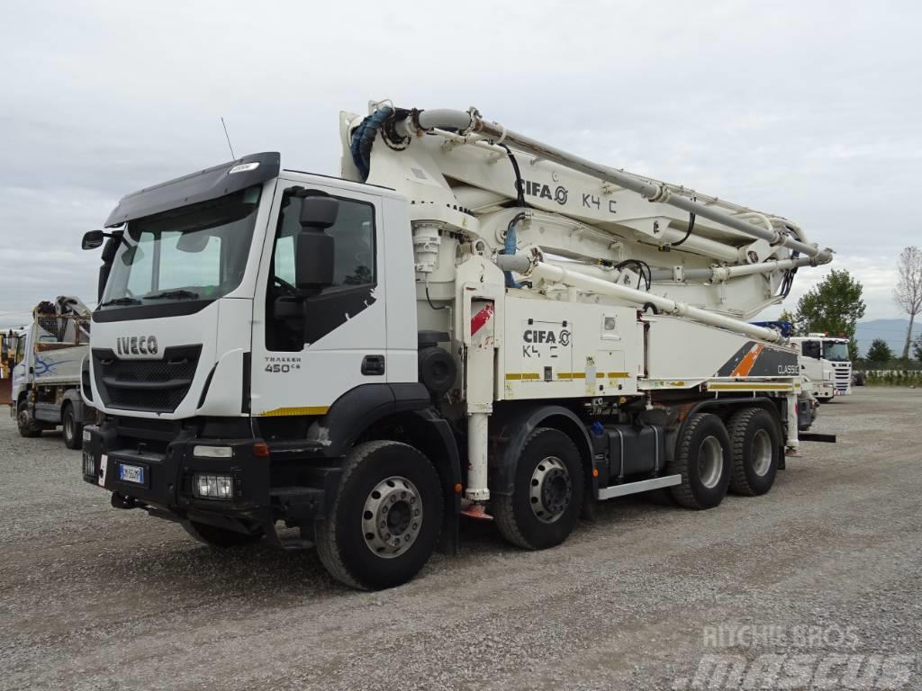 Iveco Trakker 450 Bombas de concreto