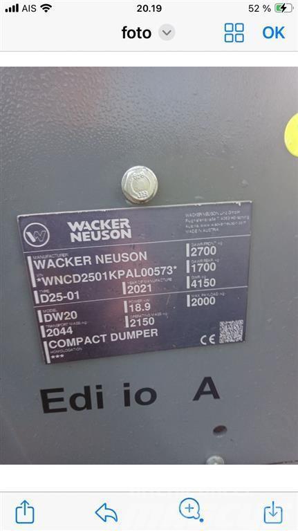 Wacker Neuson  Vehículos compactos de volteo