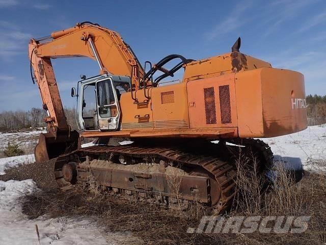 Hitachi EX700 Excavadoras sobre orugas