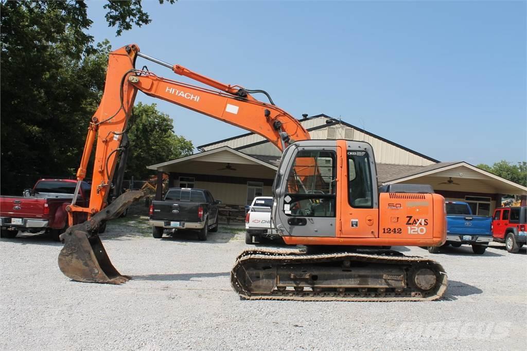 Hitachi ZX120 Excavadoras sobre orugas