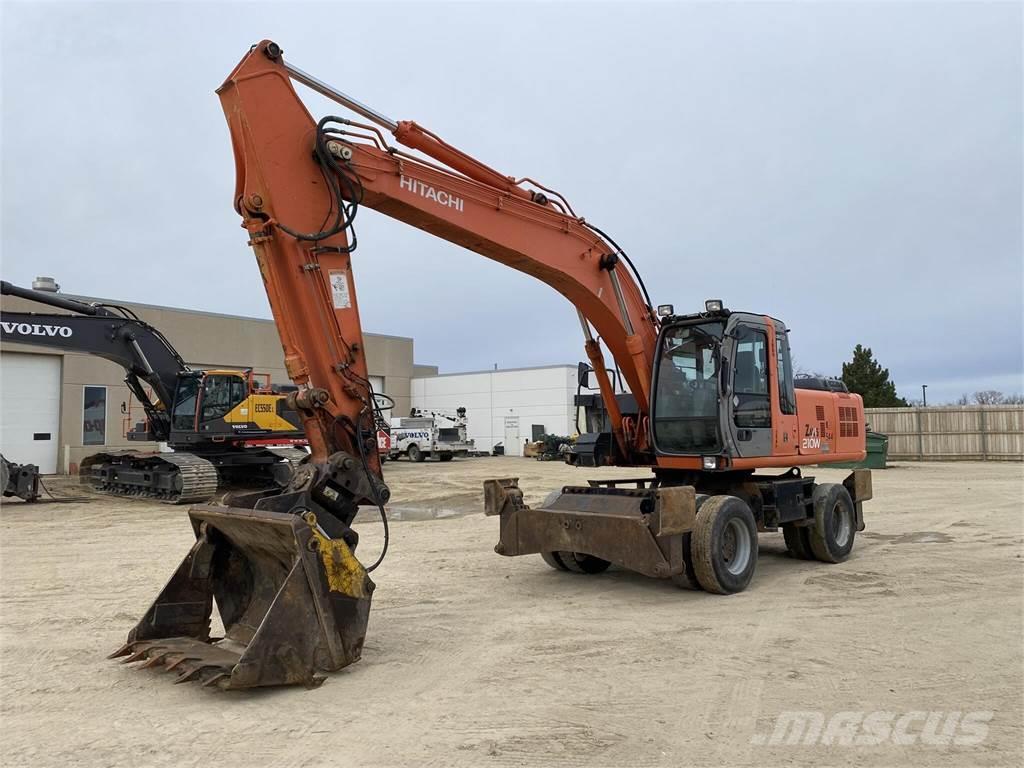 Hitachi ZX210W Excavadoras de ruedas