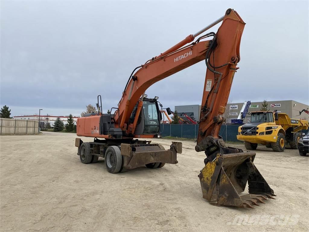 Hitachi ZX210W Excavadoras de ruedas