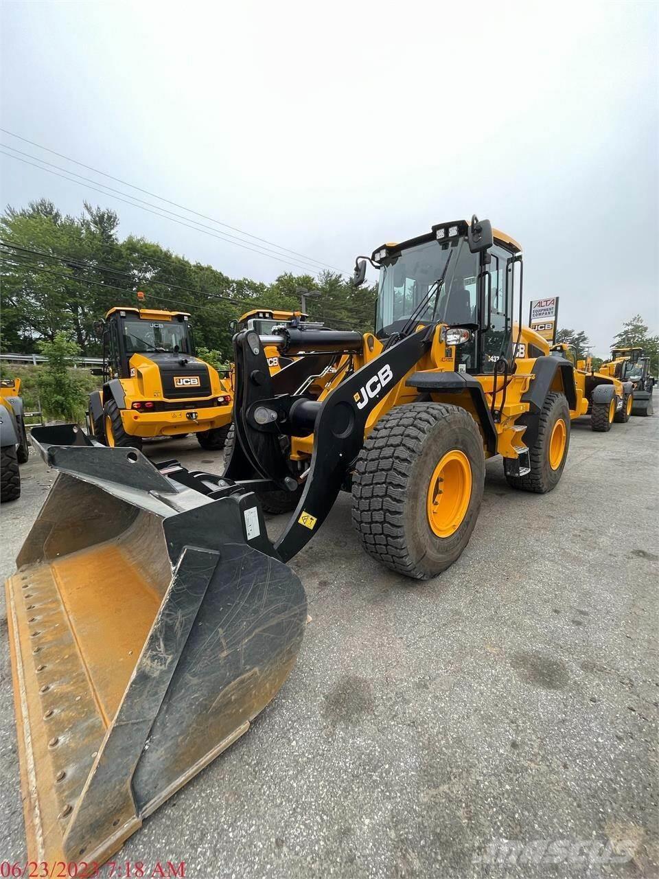 JCB 437ZX Cargadoras sobre ruedas