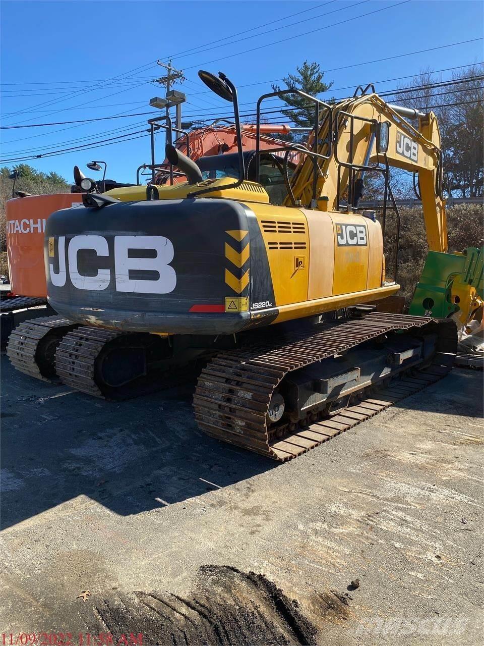 JCB JS220 Excavadoras sobre orugas