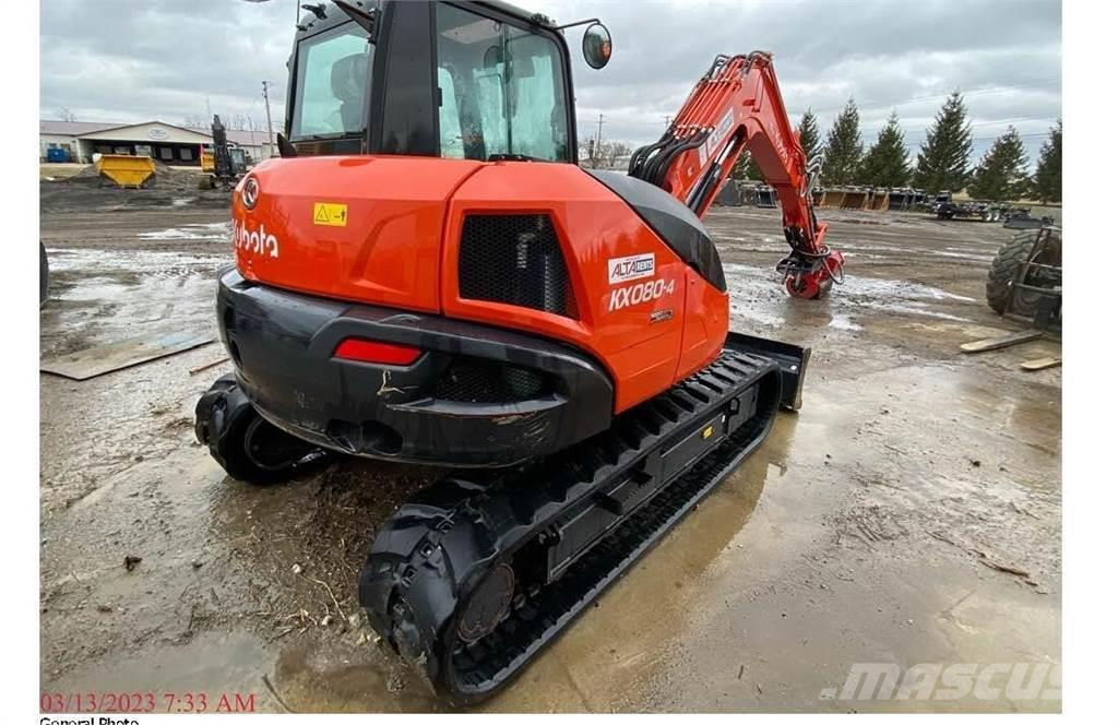 Kubota KX080 Trituradoras forestales