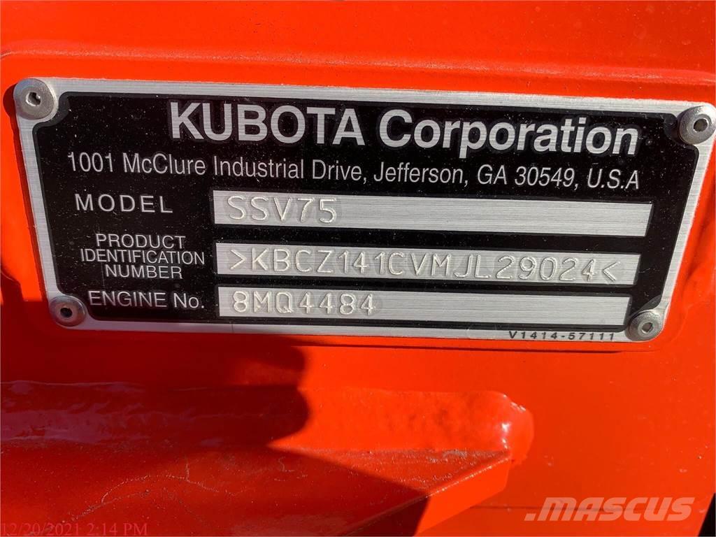 Kubota SSV75 Minicargadoras