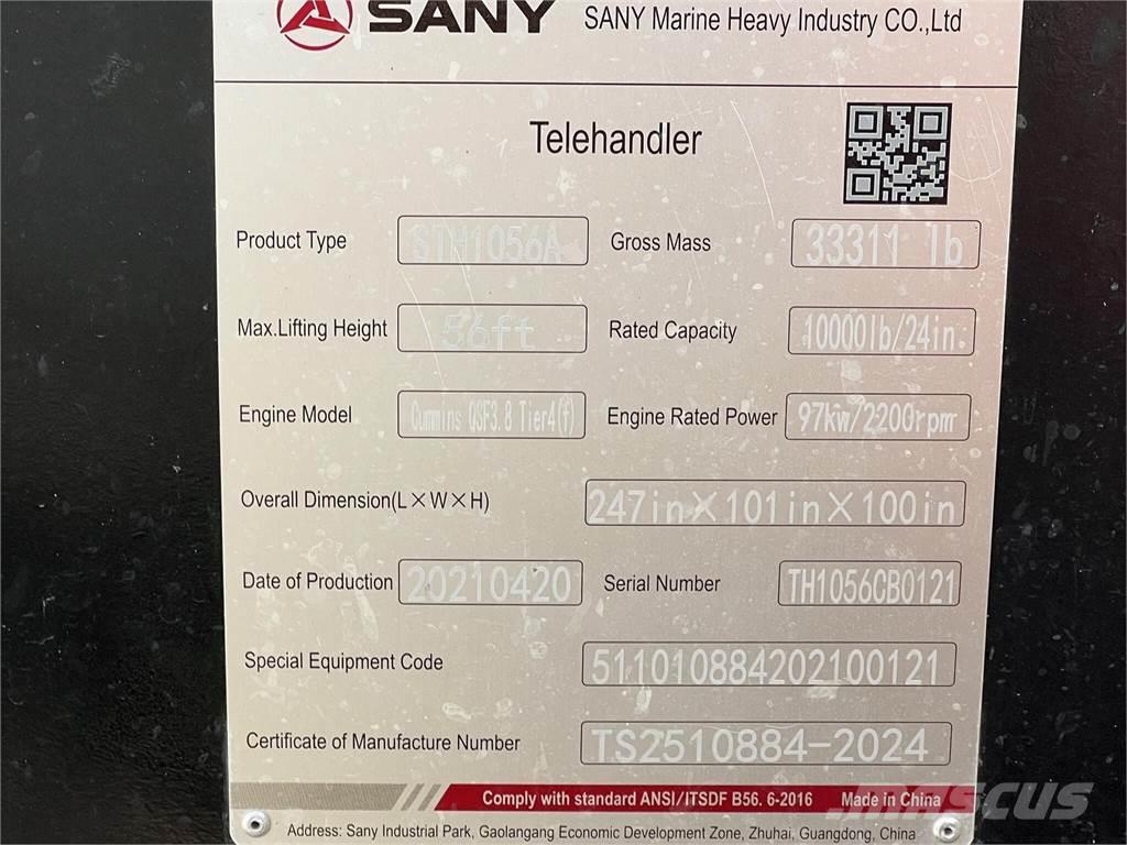 Sany STH1056A Carretillas telescópicas