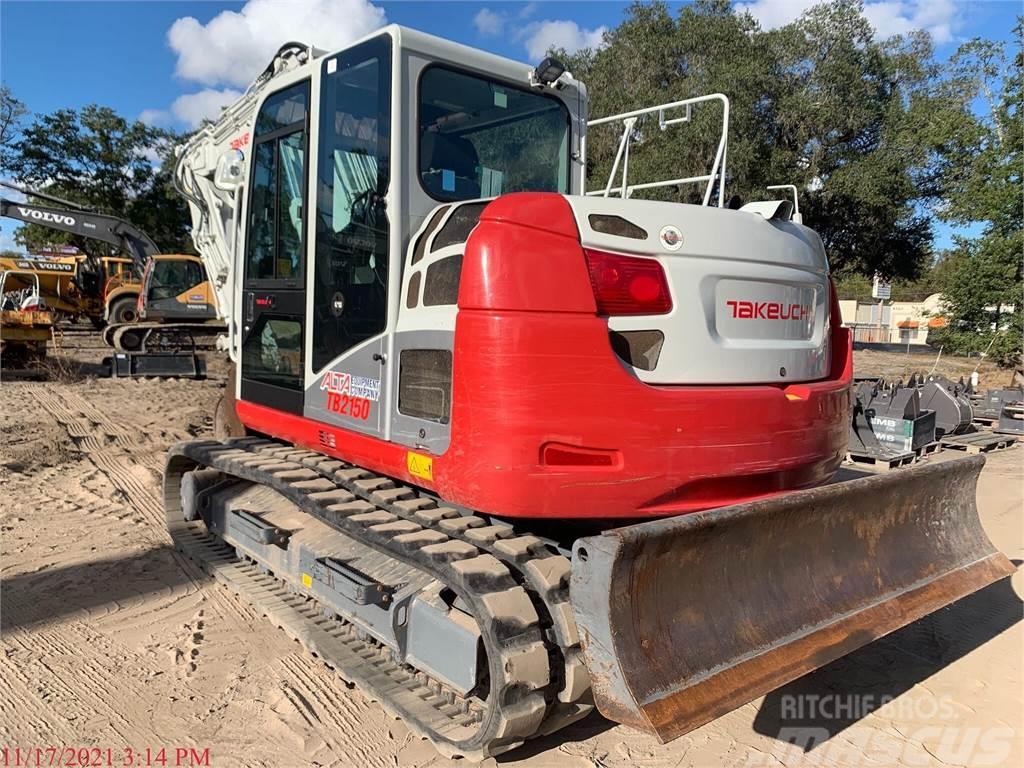 Takeuchi TB2150 Excavadoras sobre orugas