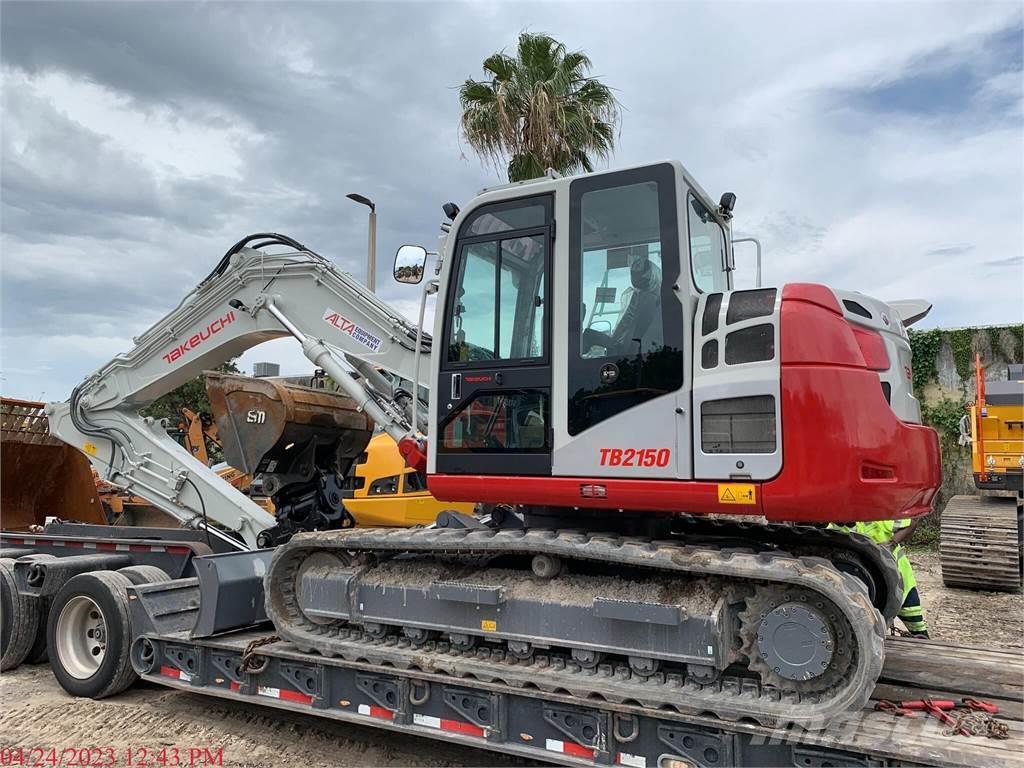 Takeuchi TB2150 Excavadoras sobre orugas