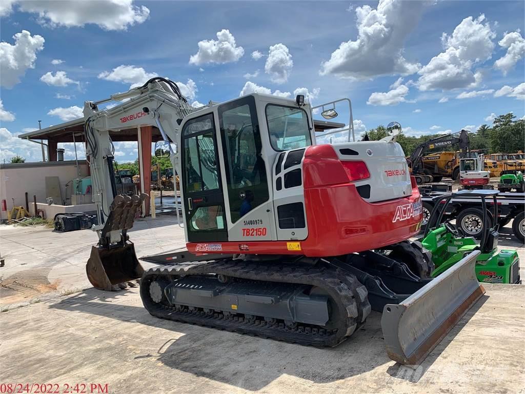 Takeuchi TB2150 Excavadoras sobre orugas