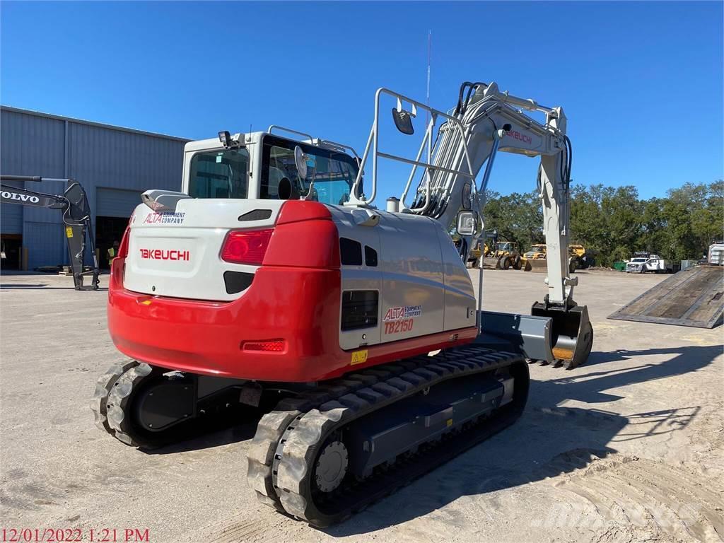 Takeuchi TB2150 Excavadoras sobre orugas