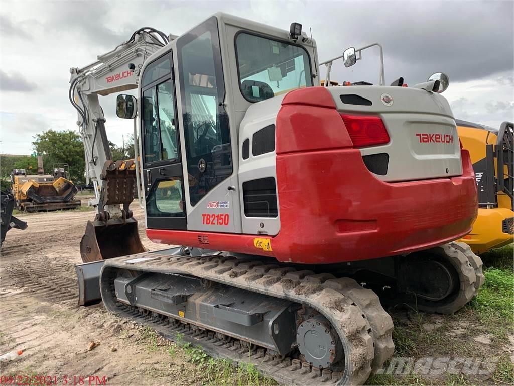 Takeuchi TB2150 Excavadoras sobre orugas