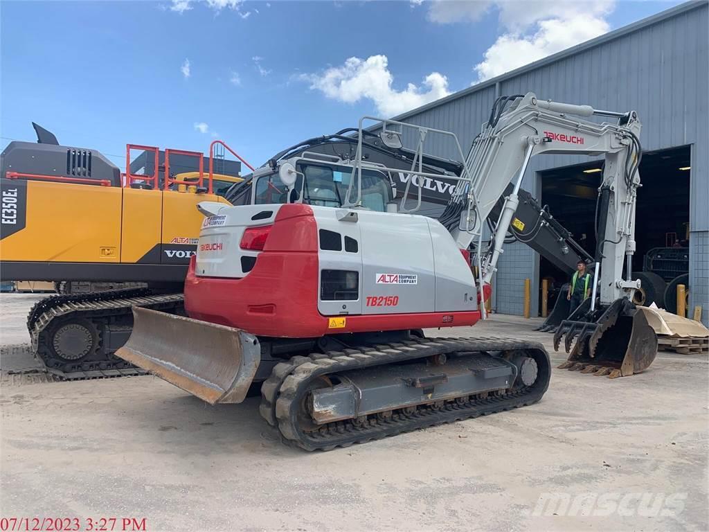 Takeuchi TB2150 Excavadoras sobre orugas