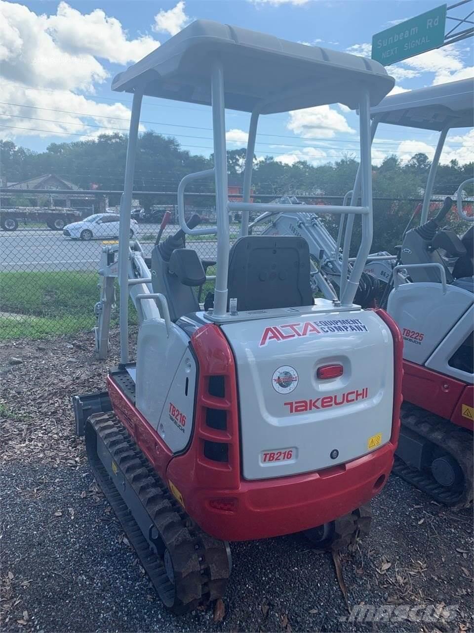 Takeuchi TB216 Miniexcavadoras