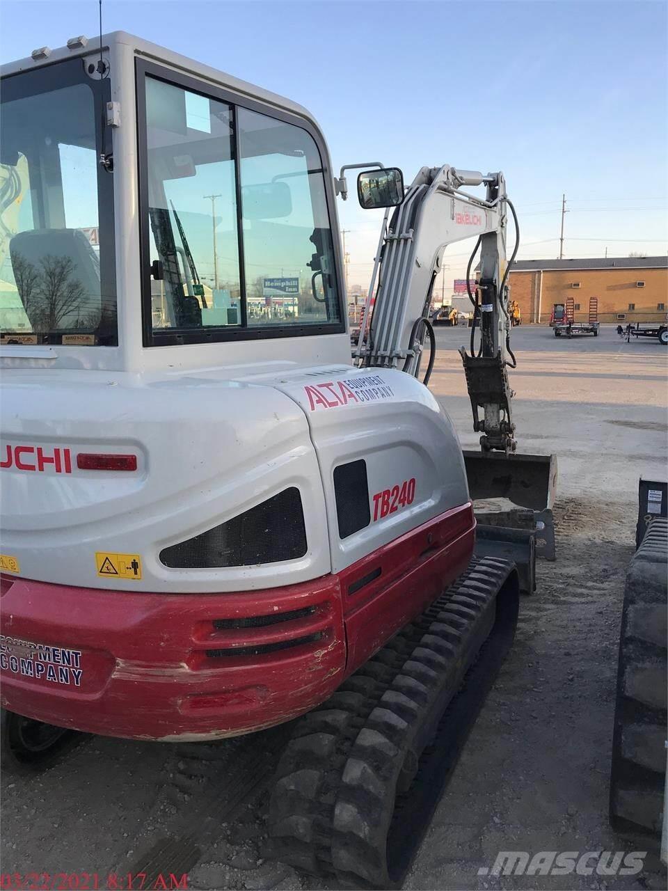 Takeuchi TB240 Miniexcavadoras