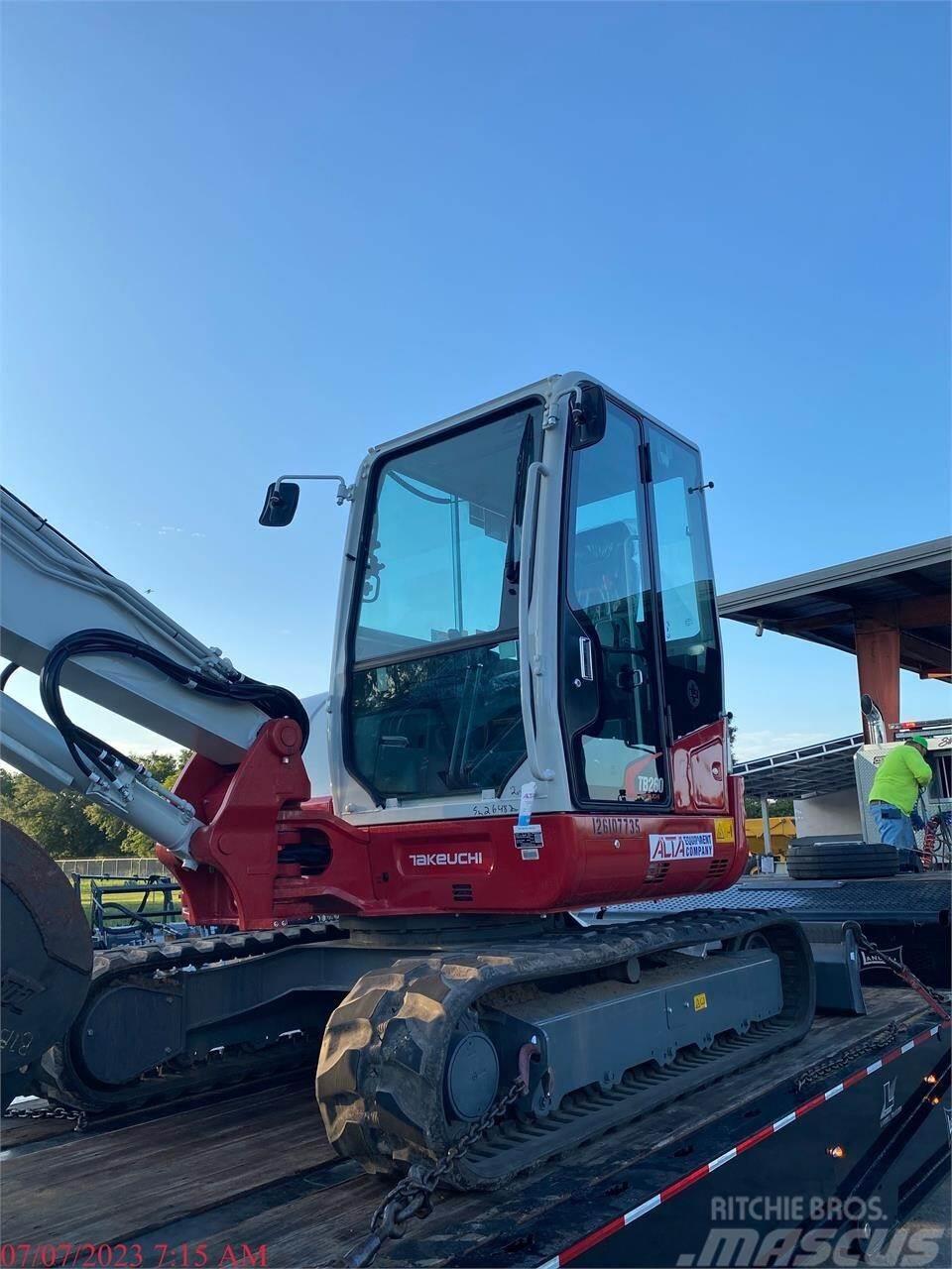 Takeuchi TB260 Excavadoras sobre orugas