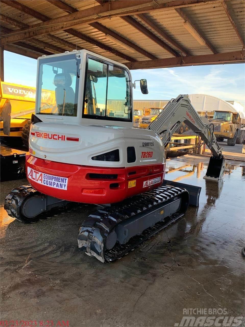 Takeuchi TB260 Excavadoras sobre orugas