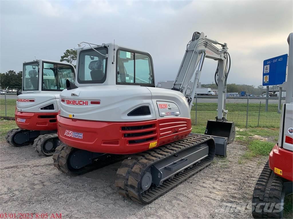 Takeuchi TB290 Excavadoras sobre orugas